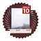 Dark Red Suede Mat Board for 13x19 Frames - Fits 12x16 Photos